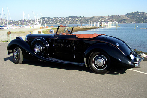 1938 Derby Bentley Carlton Convertible - Chassis #B44MR