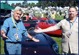 Jay Leno & Mark Ketcham - Quail Event at Pebble Beach Aug. 2007